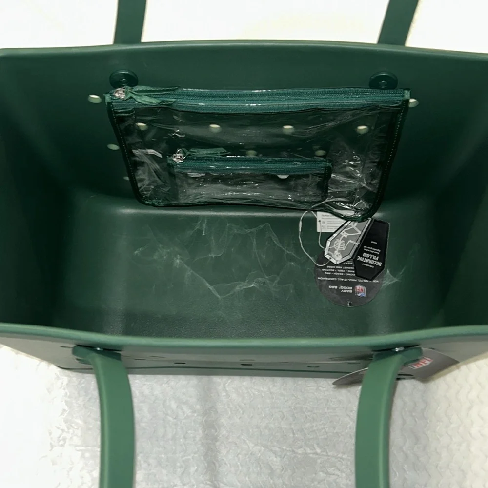 Bogg New York Jets Extra Large Original Bogg Bag w/ 2 Smaller Inserts NWT - Picture 3 of 10